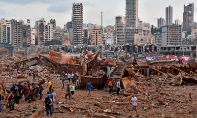 2 mil 750 toneladas de nitrato de amonio causaron explosiones en Beirut