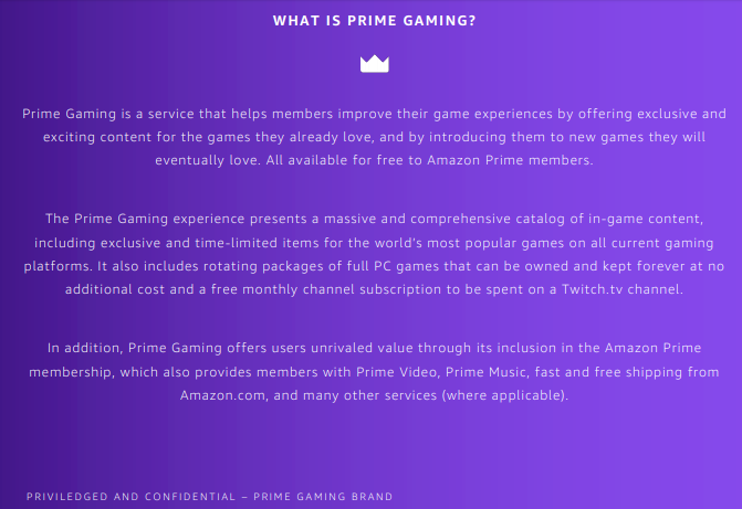 Twitch Prime cambia 