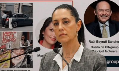 Claudia Sheinbaum, dijo que Raúl Beyruti Sánchez y María Beatriz Gasca Acevedo son quienes financian la toma de la sede de la Comisión Nacional de Derechos Humanos