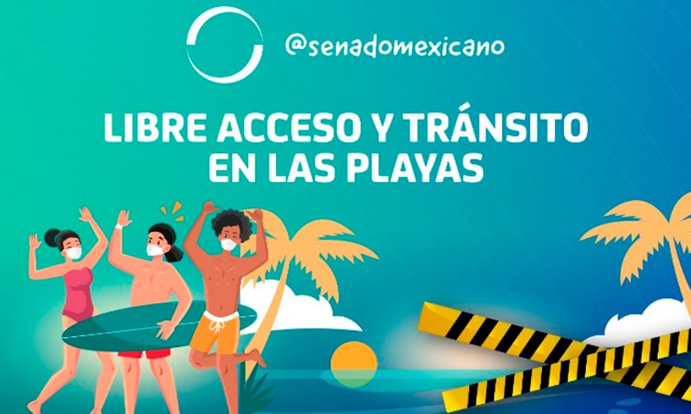 Senado aprueba multas de hasta un millón de pesos por privatizar playas
