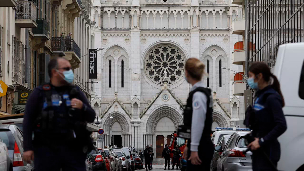 Ataque en a catedral de Niza, Francia