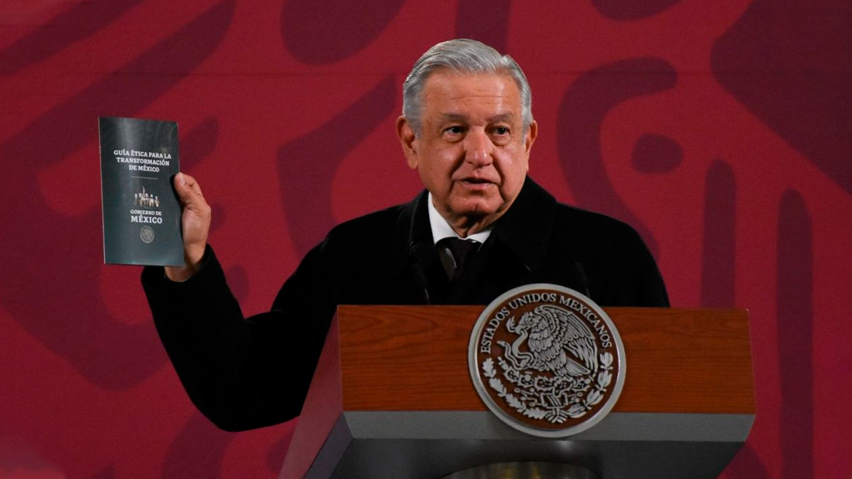 "La Guía Ética para la Transformación de México", Presentan una de las propuestas y orientaciones morales por el presidente Andrés Manuel López Obrador