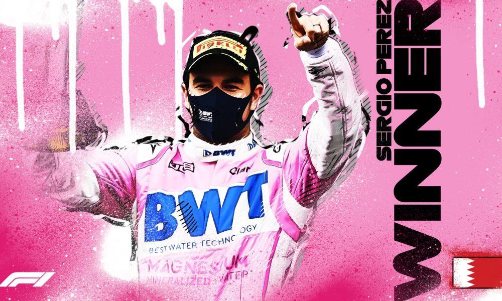 Checo perez gana gran premio de SakhirGP