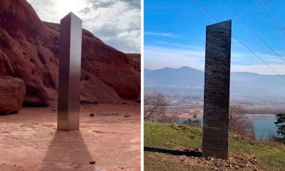 El misterioso monolito del desierto de Utah y de Rumania