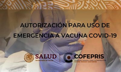 México autoriza la aplicación de la vacuna COVID-19 de Pfizer para uso de emergencia