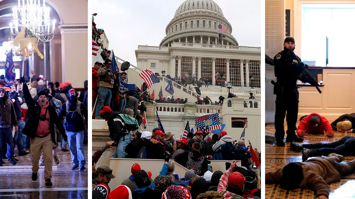 Las imágenes de los disturbios en el Capitolio de EE.UU.