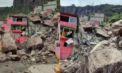 Parte de un cerro se derrumba sobre vivienda en Tlalnepantla 1200x697 1