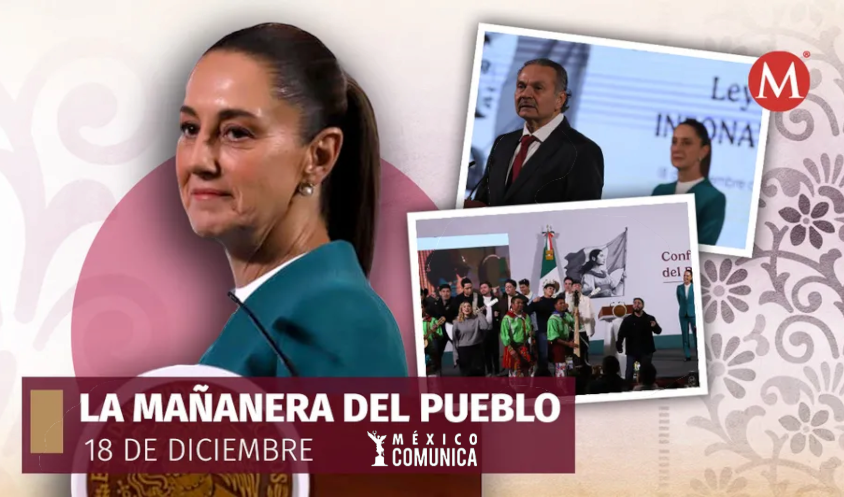 MAÑANERO DE LA PRESIDENTA CLAUDIA SHEINBAUN/ HOY 18 DE DICIEMBRE 36 PhotoRoom 20241218 122037