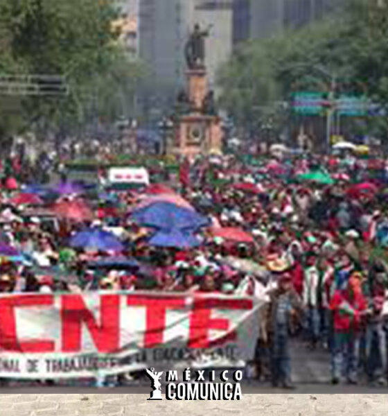 CDMX EN JAQUE: MEGA MARCHA MAGISTERIAL COLAPSA LA CAPITAL EN DEMANDA DE MEJORAS SALARIALES Y LABORALES 37 Sitio Web Recuperado 8