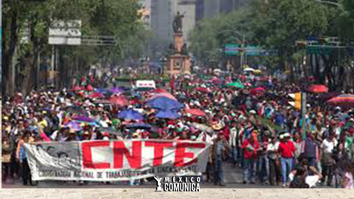 CDMX EN JAQUE: MEGA MARCHA MAGISTERIAL COLAPSA LA CAPITAL EN DEMANDA DE MEJORAS SALARIALES Y LABORALES 36 Sitio Web Recuperado 8