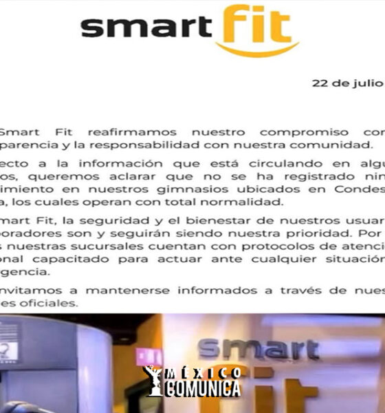 SMART FIT EMITE COMUNICADO TRAS MUERTE DE USUARIO EN SUCURSAL ROMA-CONDESA: LOS HECHOS Y LA LISTA COMPLETA DE INCIDENTES 37 Sitio Web 39