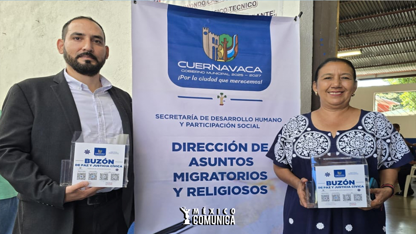 CUERNAVACA ABRE NUEVOS CANALES DE COMUNICACIÓN CON EL "BUZÓN DE PAZ Y JUSTICIA CÍVICA" 36 Sitio Web 50
