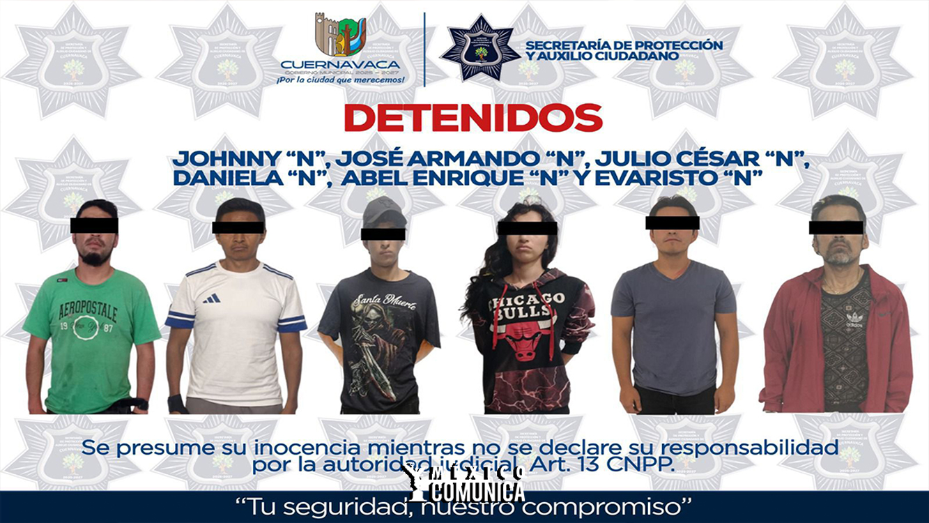 Operativo de Seguridad en Cuernavaca: 44 Detenidos en una Semana 36 Sitio Web 83